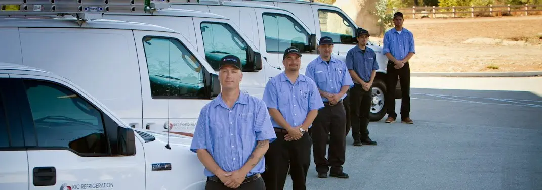 KIC Refrigeration crew ready for Mini Split Repair jobs across Lufkin